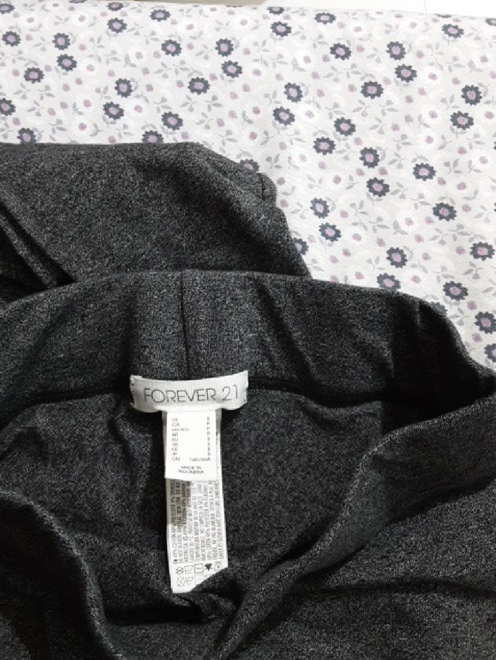 Forever 21 Charcoal Gray Leggings 3pair